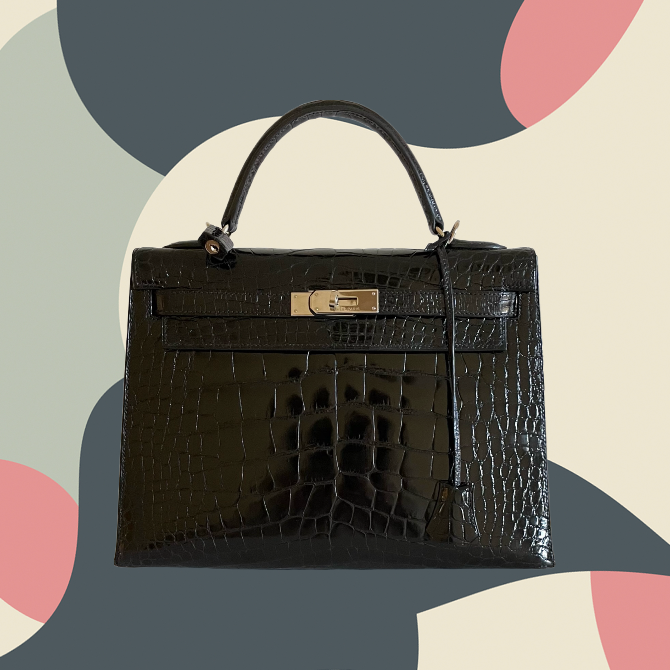 Kelly 32 Sellier in Alligator (2000)