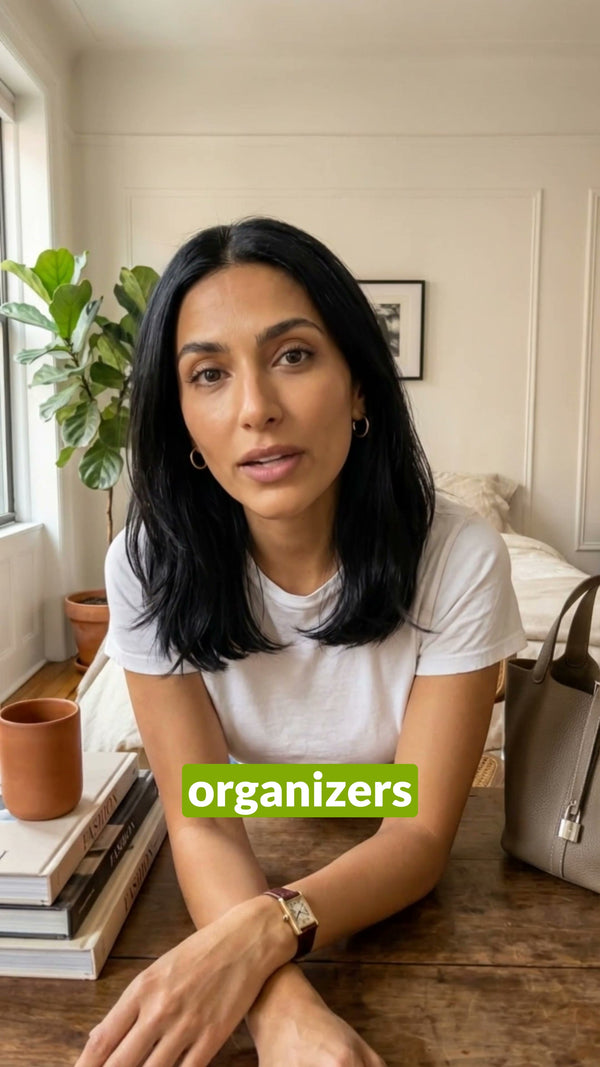 Lila on the bag organizer scam